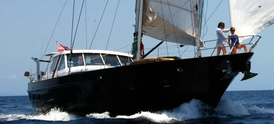 Luxury Sailing Yacht Asia