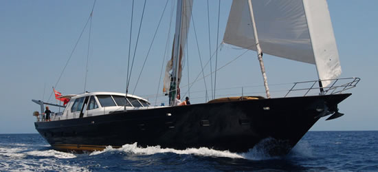 Luxury Sailing Yacht Asia