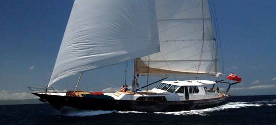 Luxury Sailing Yacht Asia