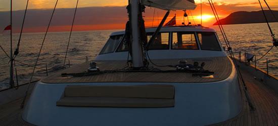 Luxury Sailing Yacht Asia