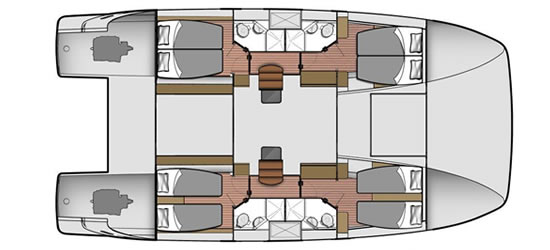 Aquila 464 Power Catamaran Aquila 464 Power Catamaran
