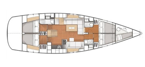 Hanse 545 Hanse 545