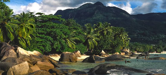 La verdeggiante isola di Mahé