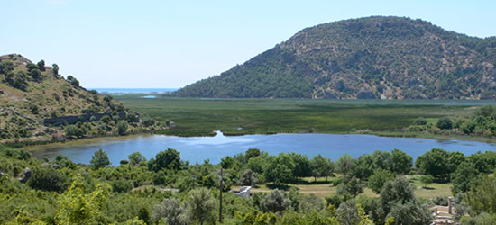 Vista da Dalyan