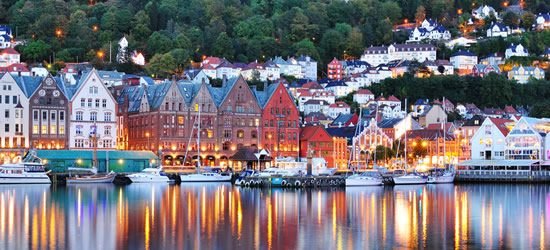 Colori dell'acqua di Bergen