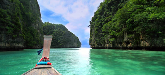 Barca a Legno Long-Tailed, Thailandia